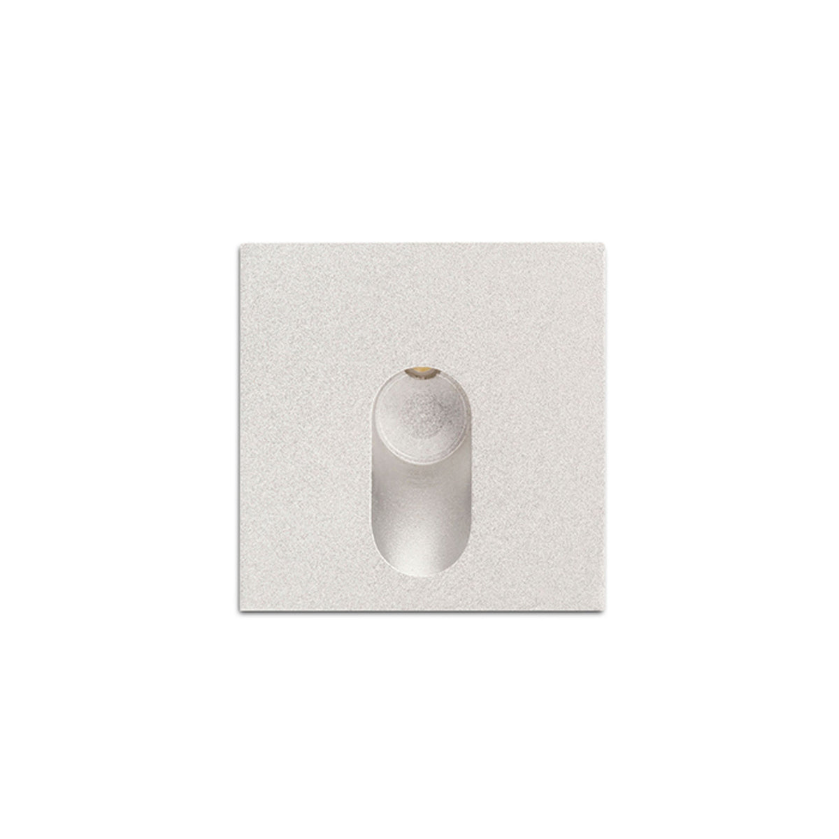 RENDL recessed light MEMPHIS SQ wall recessed silver grey 230V LED 3W 60° 3000K R12688 2