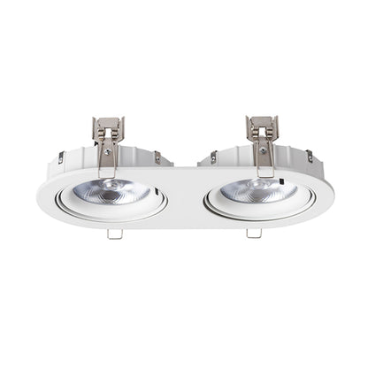 RENDL recessed light ZIZI II recessed white  230V LED G53 15W R12696 2