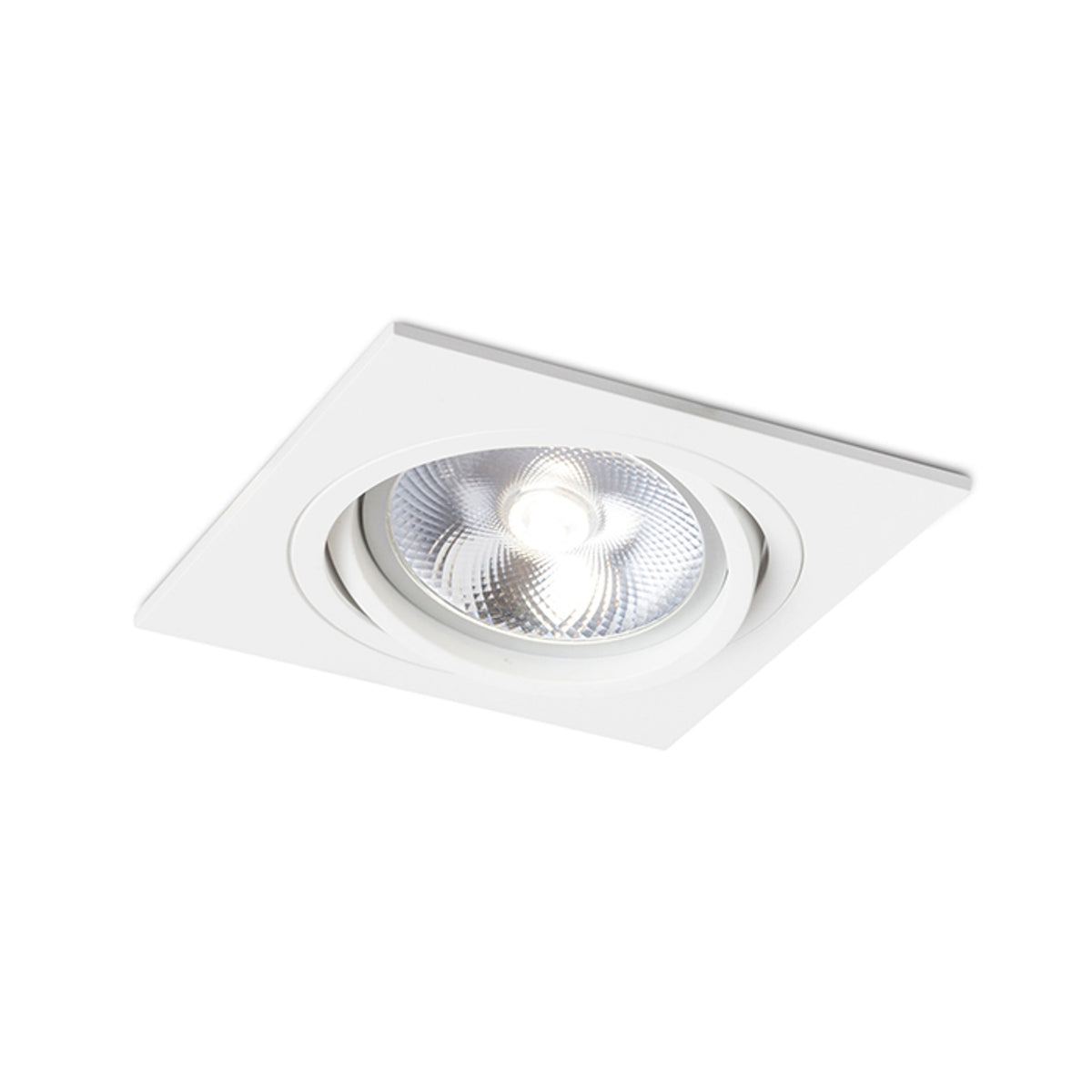 RENDL recessed light PASADENA G53 SQ I  white  230V LED G53 15W R12700 5