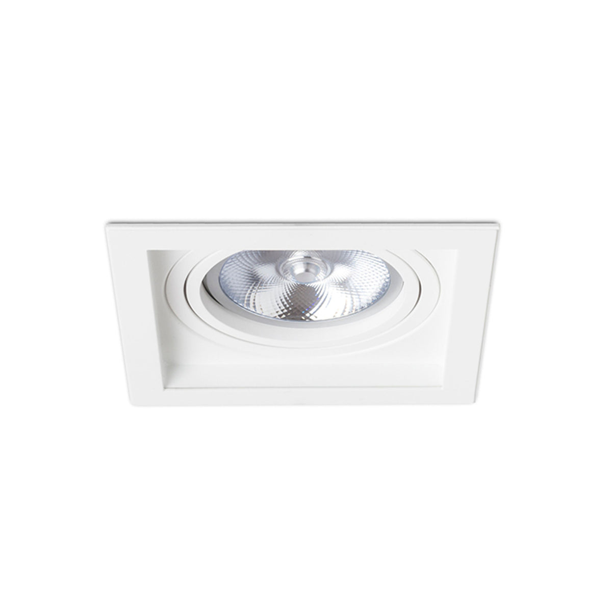 RENDL recessed light GRANADA SQ  white  230V LED G53 15W R12707 11