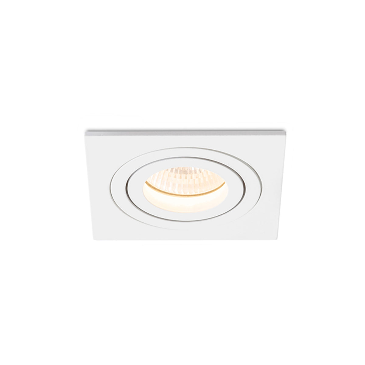 RENDL recessed light PASADENA GU10 SQ I recessed white  230V LED GU10 7W R12710 4