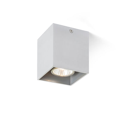 RENDL surface mounted lamp AGATE I ceiling  brushed aluminum 230V GU10 35W R12736 3