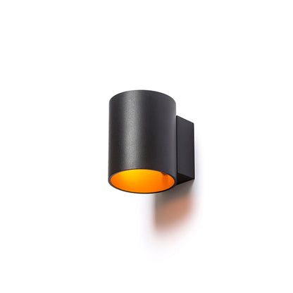 RENDL wall lamp TUBA W wall matte black/gold  230V LED G9 5W R12740 1