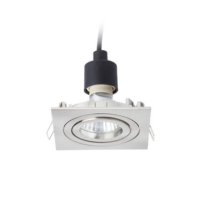 RENDL Outlet MURO SQ recessed  matt nickel 230V LED GU10 8W R12748 2