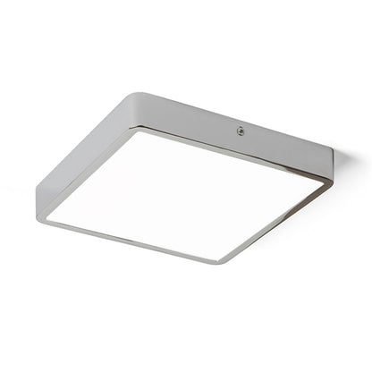 RENDL surface mounted lamp HUE SQ 22 ceiling  black chrome 230V LED 24W  3000K R12816 1