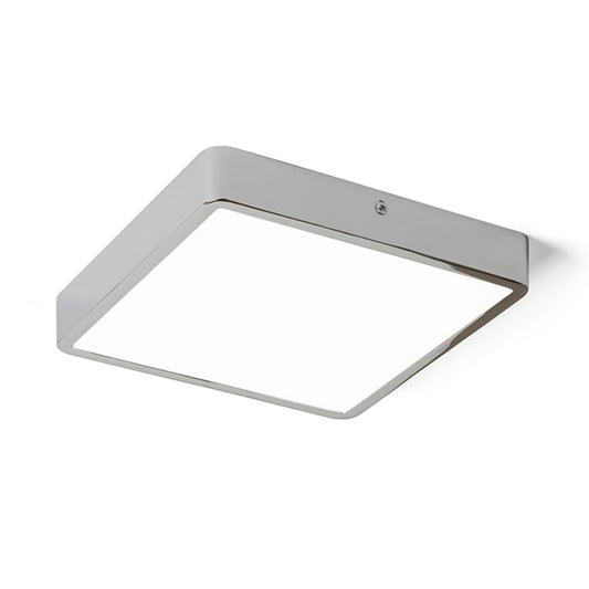 RENDL surface mounted lamp HUE SQ 22 ceiling  black chrome 230V LED 24W  3000K R12816 1
