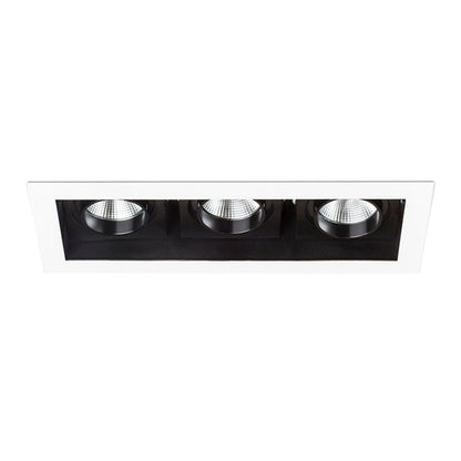 RENDL recessed light BONDY III recessed white 230V LED 3x7W 24° 3000K R12858 7