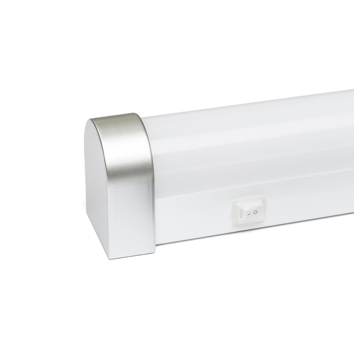 RENDL wall lamp TAMPA 60 wall light without end caps white  230V LED 15W IP44  3000K R12905 7
