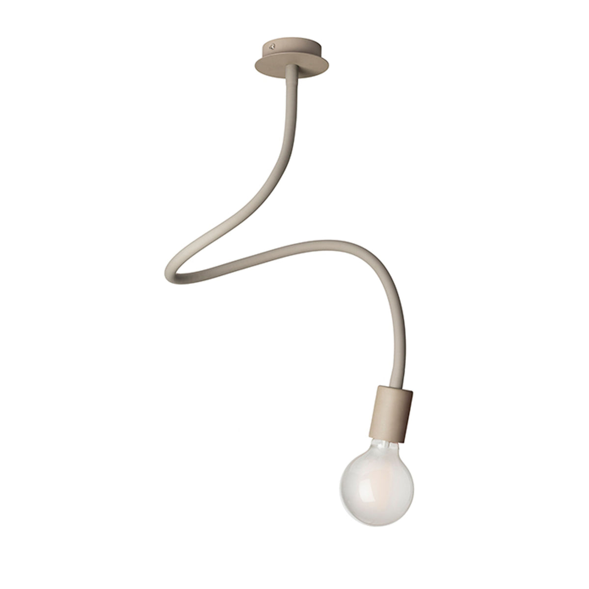 RENDL pendant lamp LOYD E27 I ceiling beige grey  230V LED E27 15W R12933 2