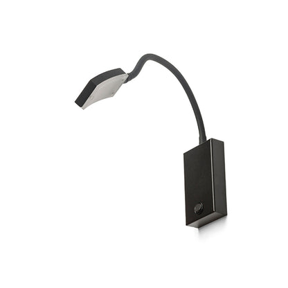 RENDL spotlight FRISCO W wall black 230V LED 4.2W 120° 3000K R12942 2