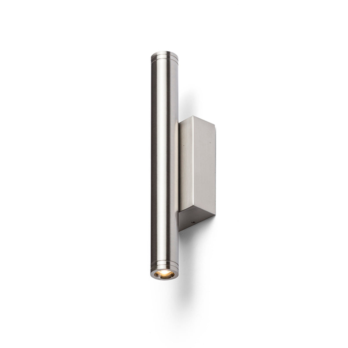 RENDL outdoor lamp ZANE wall  matt nickel 230V LED 2x3W 60° IP54  3000K R12960 1