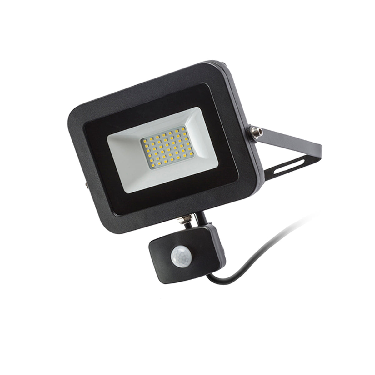 RENDL outdoor lamp PONTA with sensor black 230V LED 30W 120° IP54 3000K R12982 1