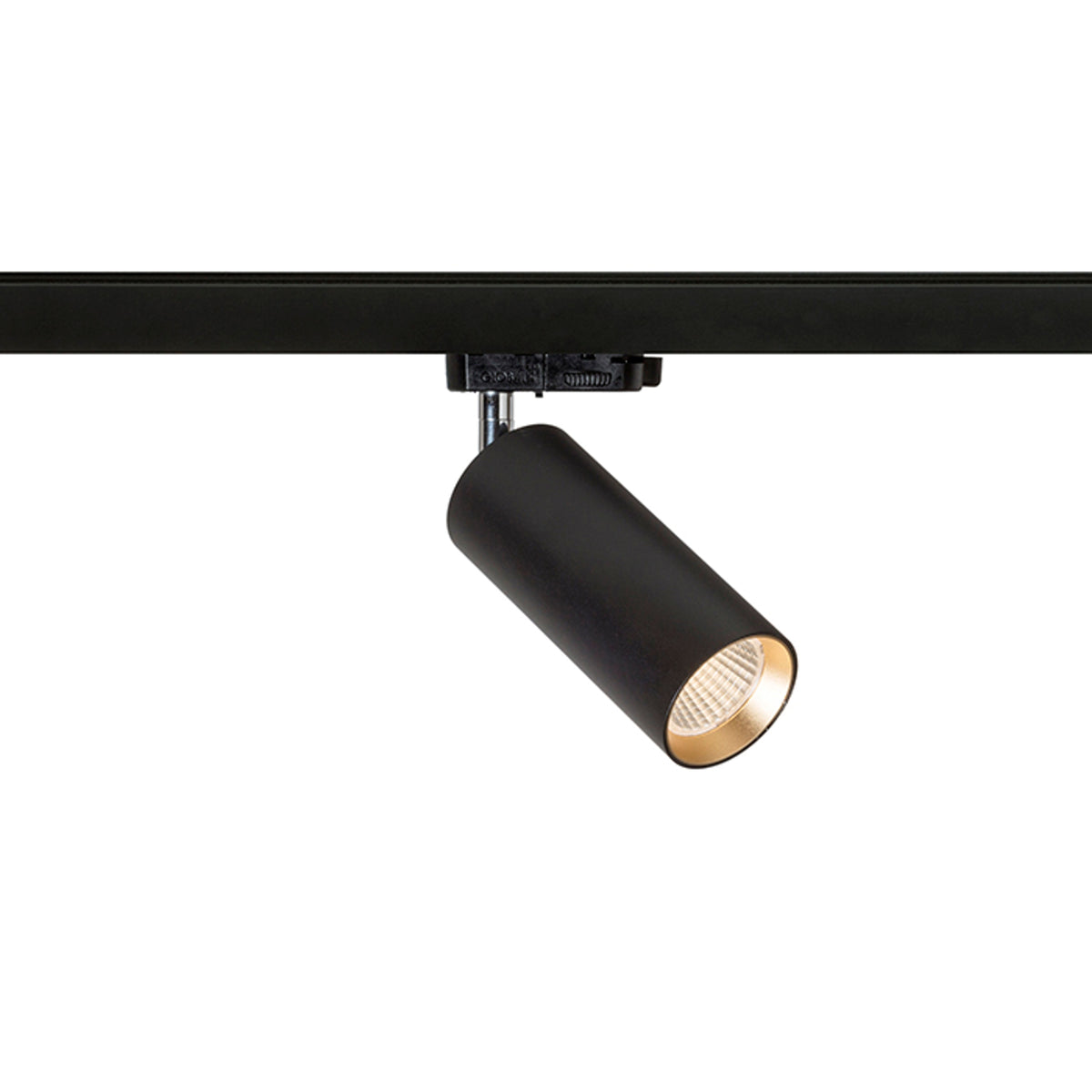 RENDL 3-circuit track system MAVRO for 3-circuit tracks black/gold 230V LED 12W 38° 3000K R12997 1