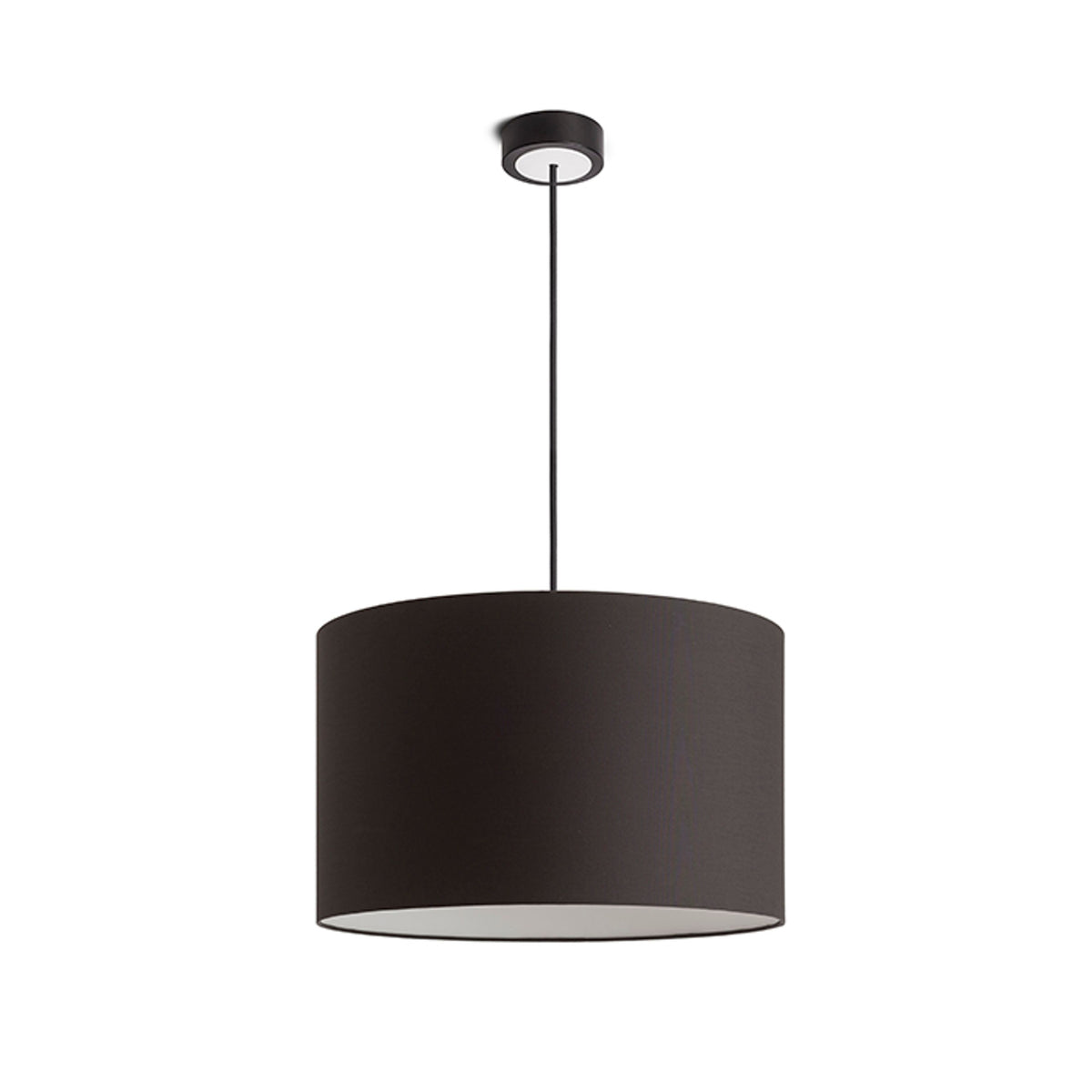 RENDL shades, shade bases, pendent sets RON 40/25 shade Polycotton black/white PVC max. 23W R13050 4