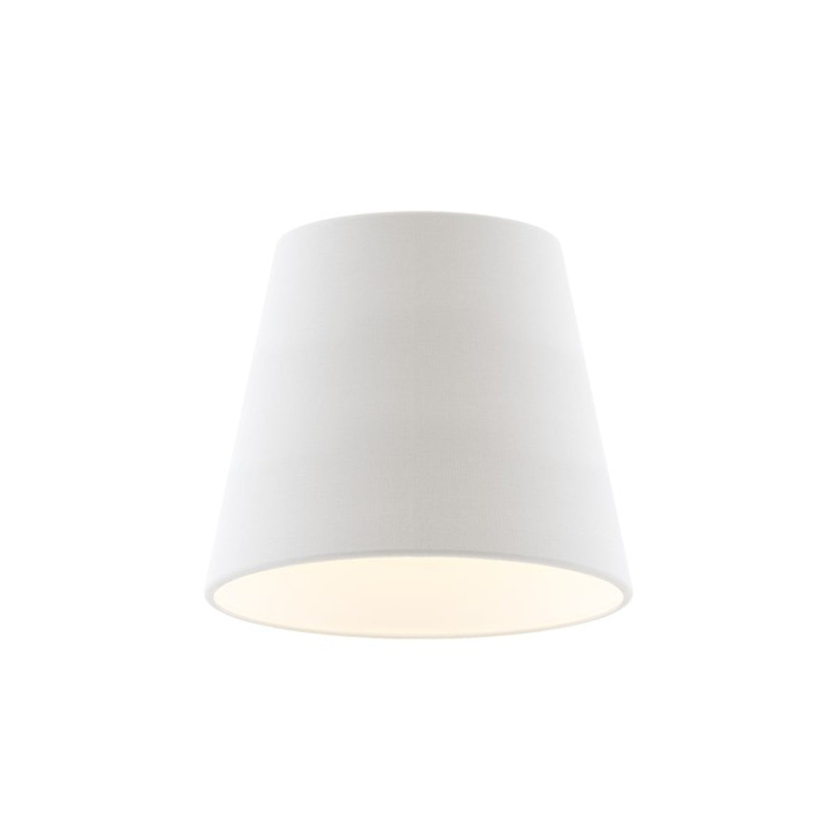 RENDL shades, shade bases, pendent sets NIZZA 18/15 shade Polycotton white/white PVC max. 28W R13113 1
