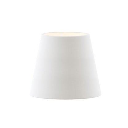 RENDL shades, shade bases, pendent sets NIZZA 18/15 shade Polycotton white/white PVC max. 28W R13113 3