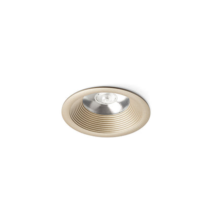 RENDL recessed light SHARM BASE recessed pearl gold 230V LED 10W 24° 3000K R13222  1