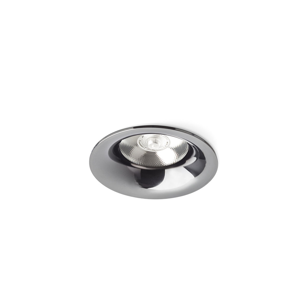 RENDL recessed light SHARM BASE recessed black chrome 230V LED 10W 24° 3000K R13227  1