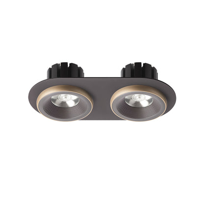 RENDL recessed light SHARM R II recessed brown/pearl gold 230V LED 2x10W 24° 3000K R13242 3