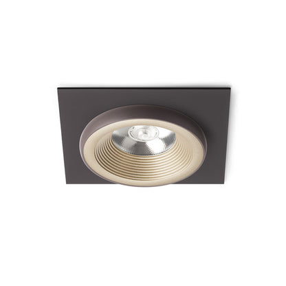 RENDL recessed light SHARM SQ I recessed pearl gold/brown 230V LED 10W 24° 3000K R13251 1