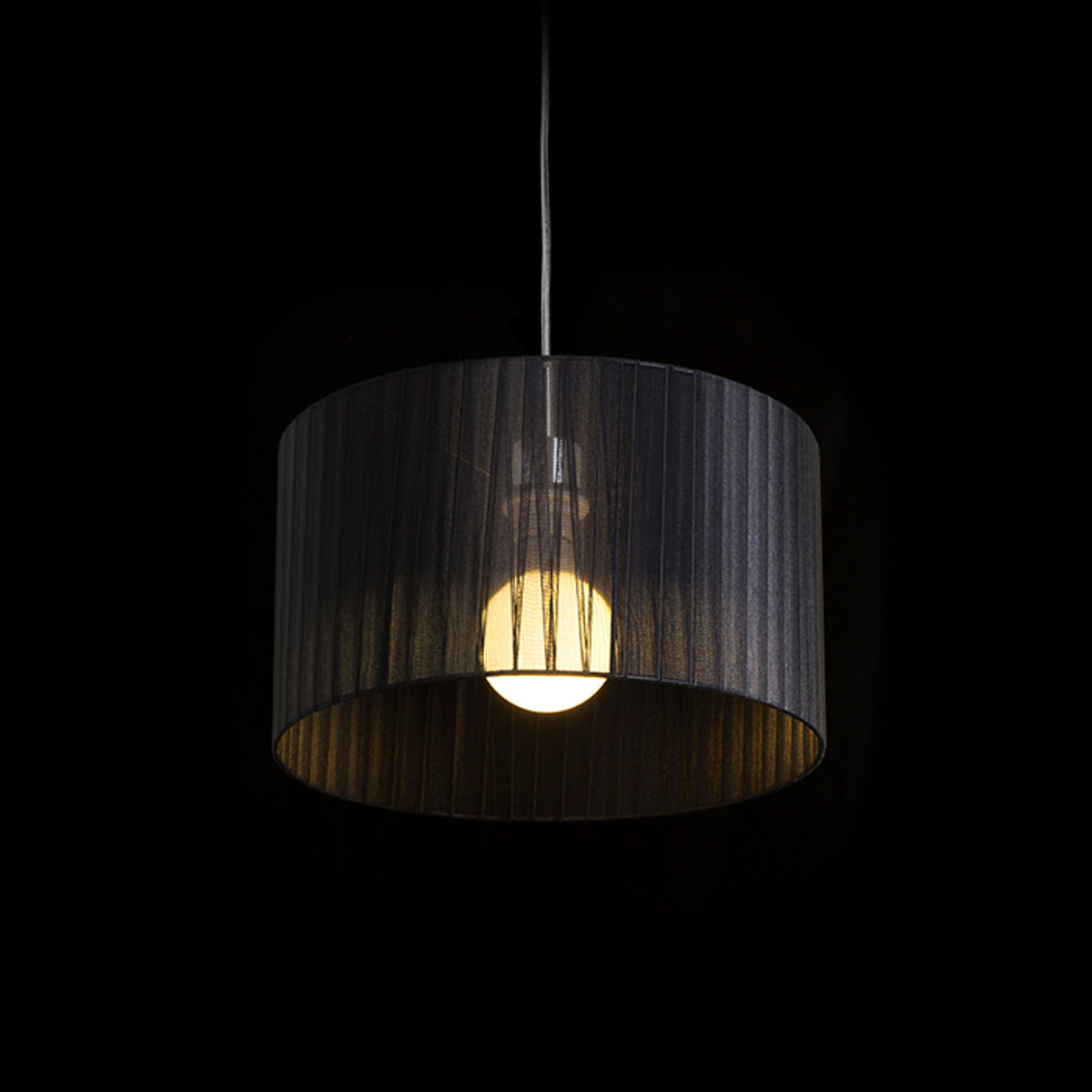 RENDL pendant lamp GLAMOUR 35/20 pendant black  230V LED E27 15W R13271 3
