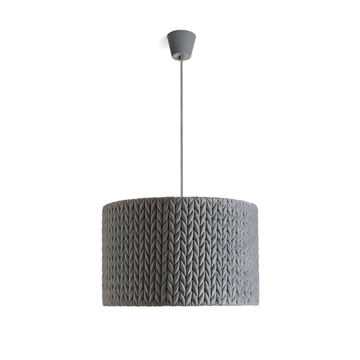 RENDL pendant lamp AINO 40 pendant grey chrome 230V LED E27 15W R13275 4