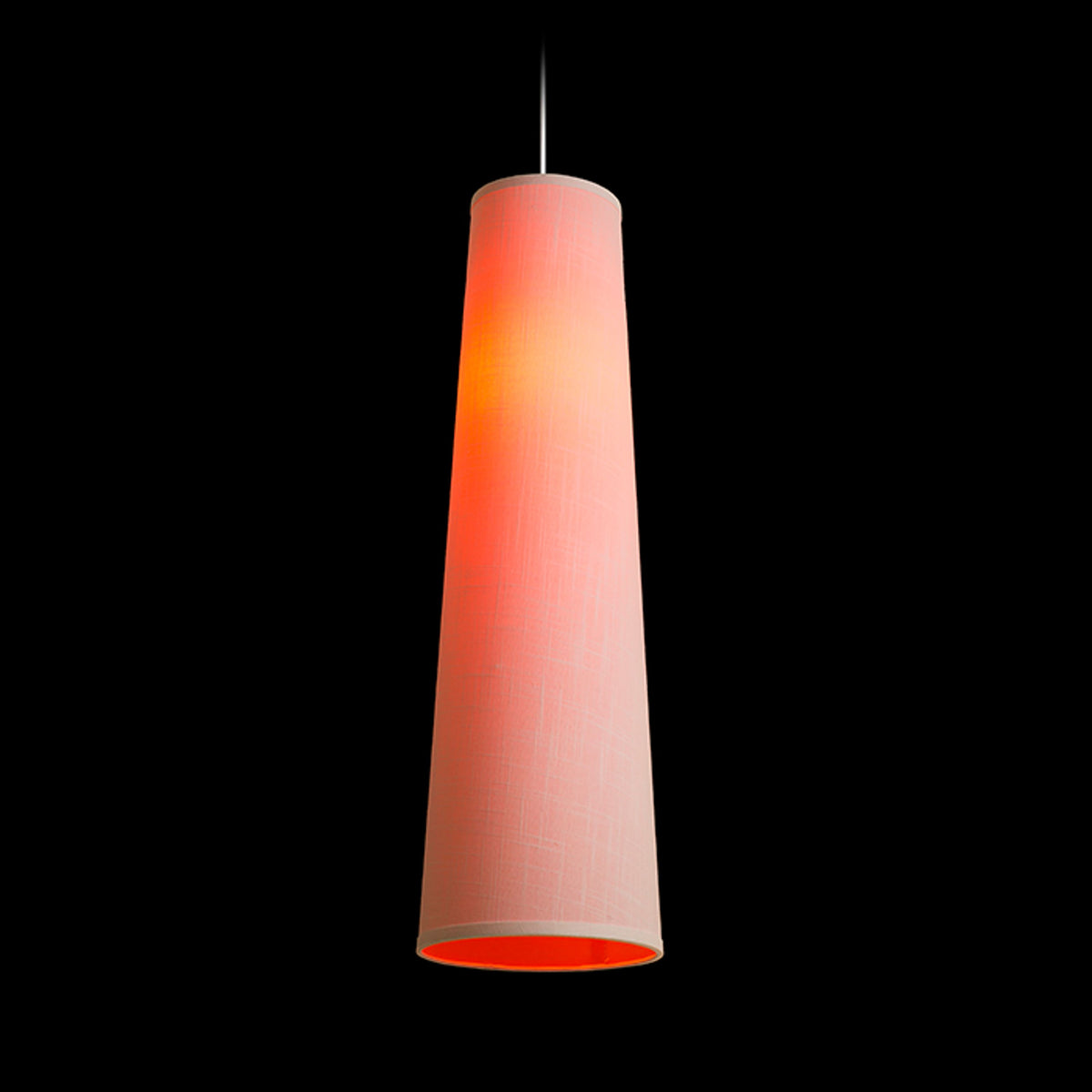 RENDL Outlet ESME 76 pendant white/orange  230V LED E27 15W R13276 3