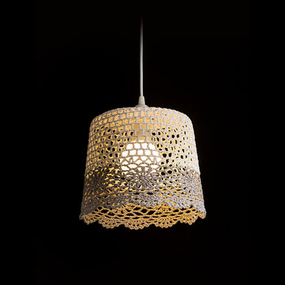 RENDL Outlet DAISY pendant shade white/light grey   max. 15W R13279 3