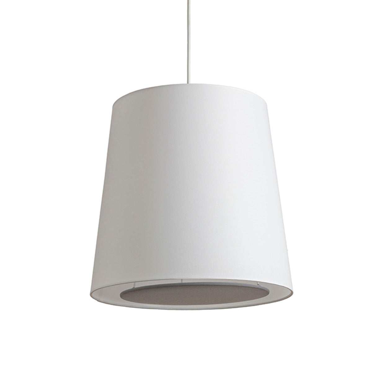 RENDL Outlet POLLOCK pendant white/light grey  230V LED E27 15W R13280 4