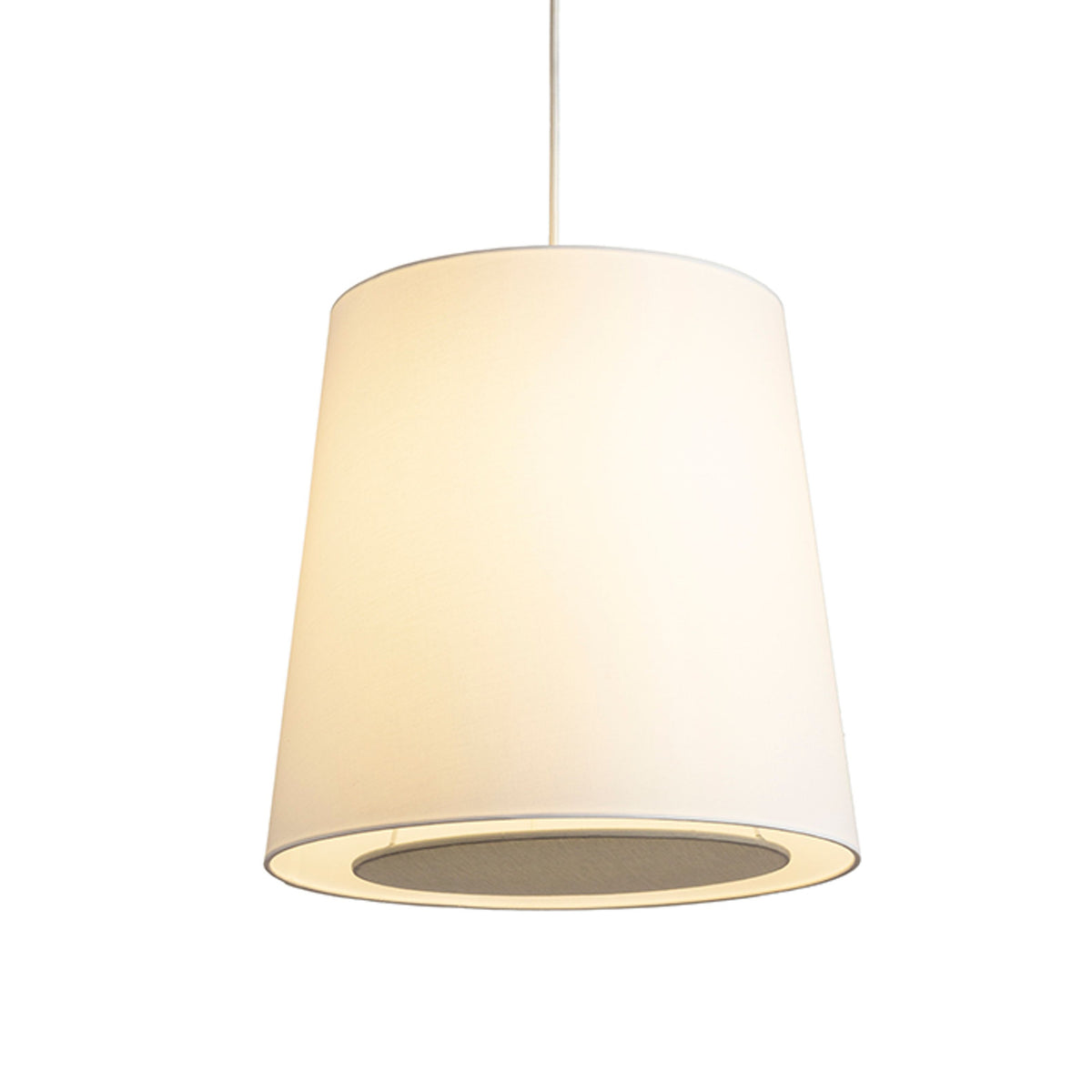 RENDL Outlet POLLOCK pendant white/light grey  230V LED E27 15W R13280 7