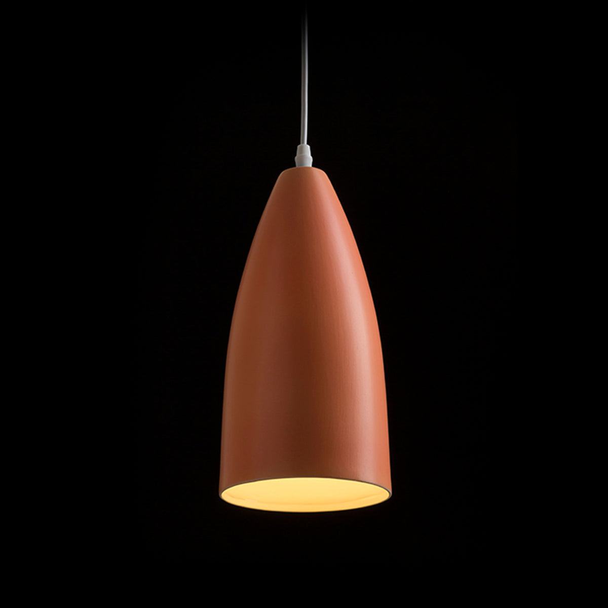 RENDL pendant lamp TUTTI pendant orange ceramic 230V LED E27 15W R13289 3