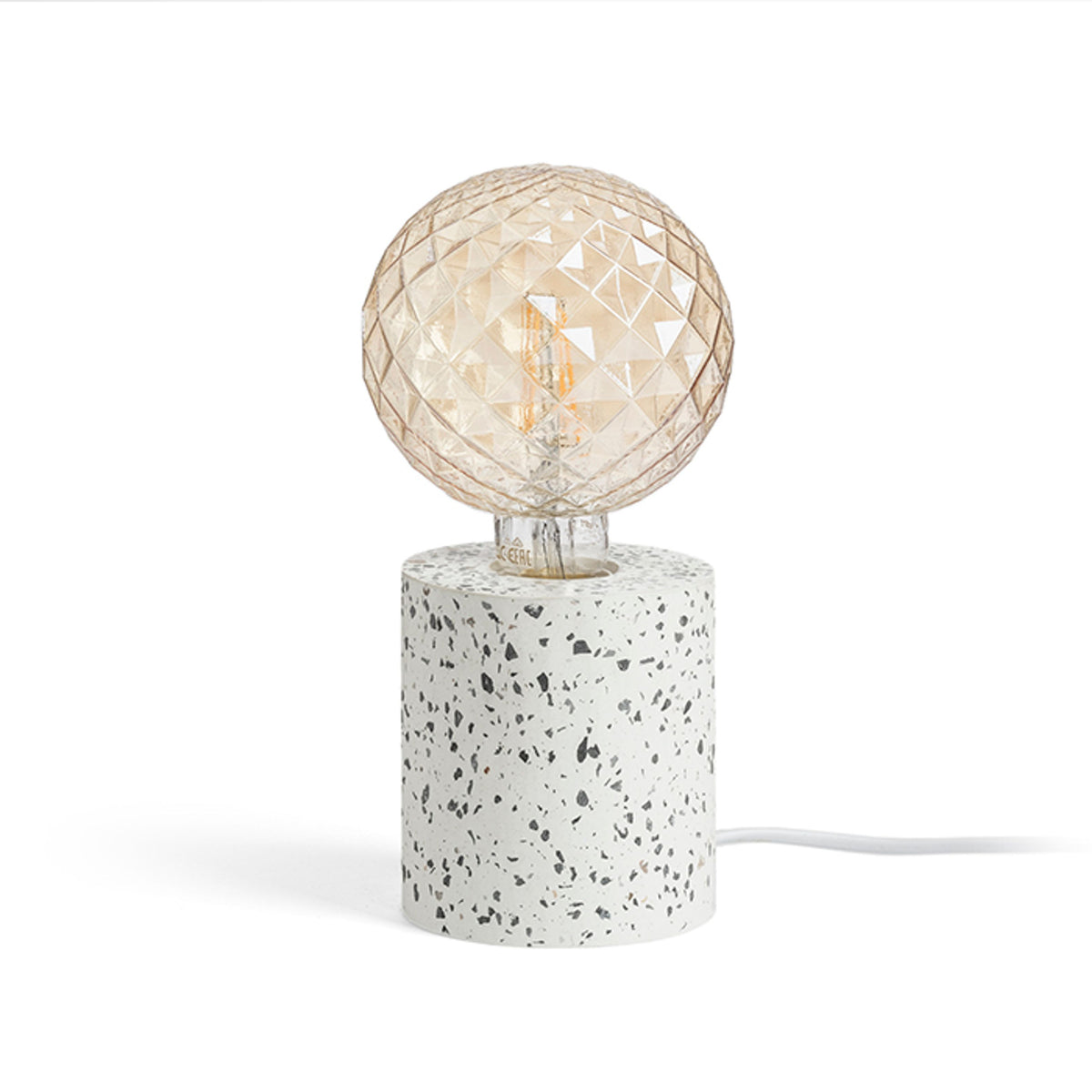 RENDL table lamp CAMINO table  terazzo decor 230V LED E27 15W R13293 3