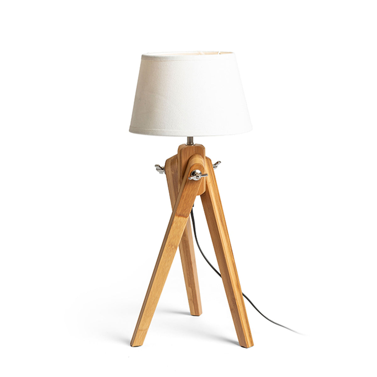 RENDL shades, shade bases, pendent sets AMBITUS table base  bamboo 230V LED E27 15W R13303 6