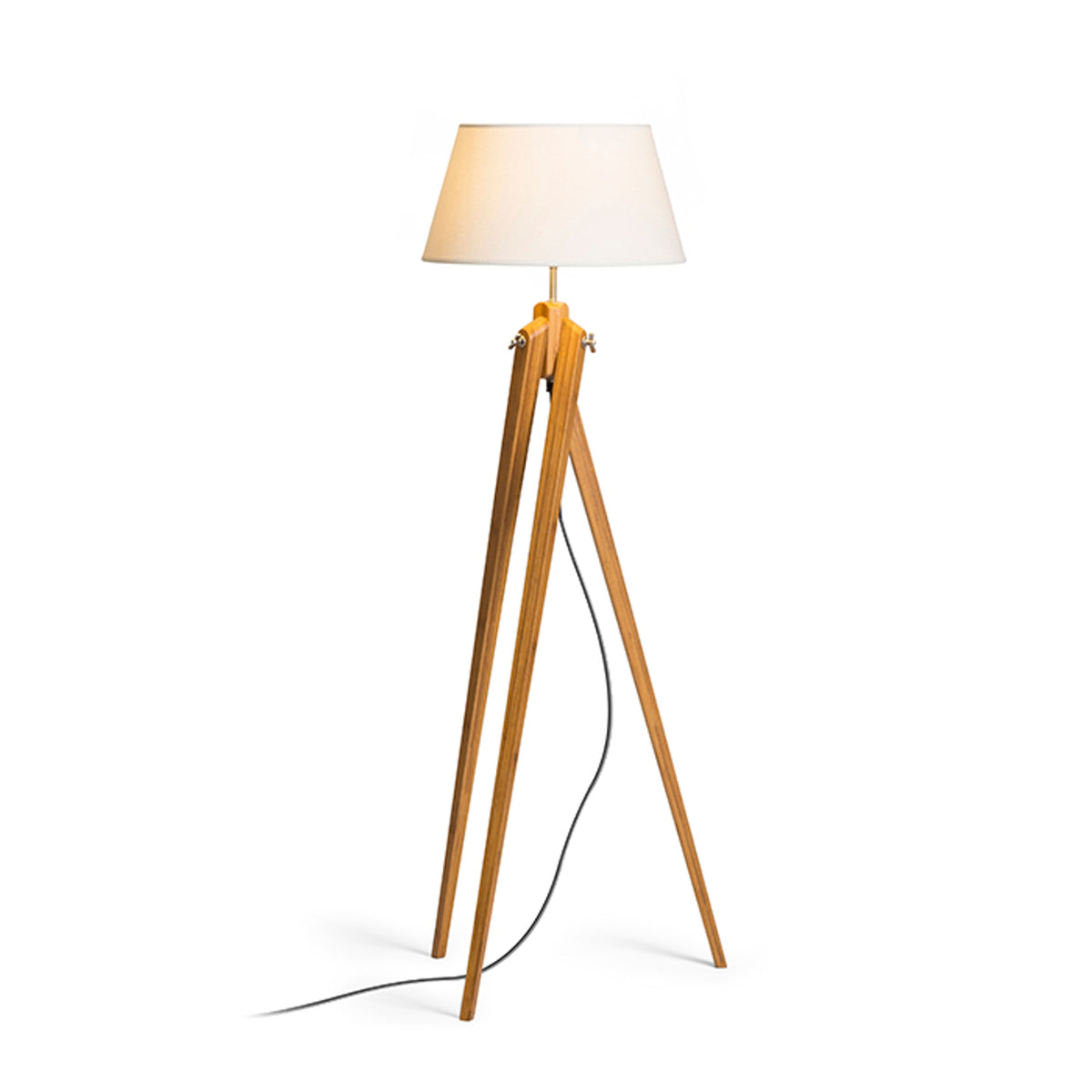 RENDL shades, shade bases, pendent sets AMBITUS floor base  bamboo 230V LED E27 15W R13304 5