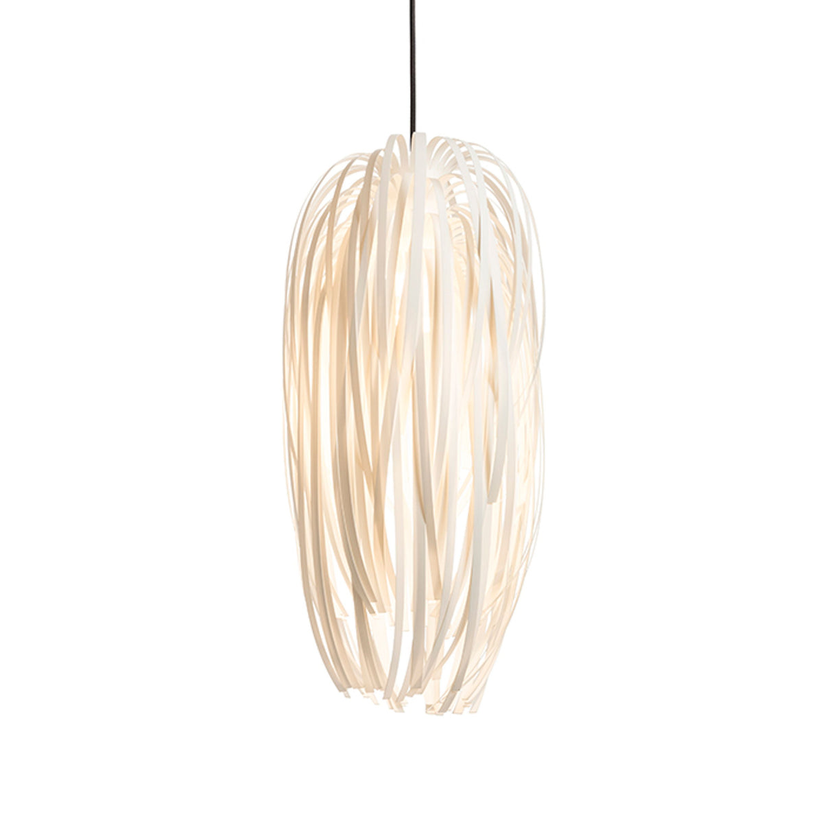 RENDL Outlet ZALA pendant white PVC/black  230V LED E27 11W R13315 6