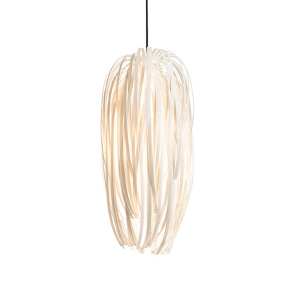 RENDL Outlet ZALA pendant white PVC/black  230V LED E27 11W R13315 6