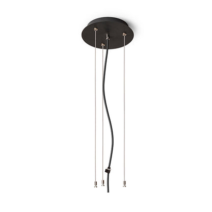 RENDL surface mounted lamp MEZZO 40/60 suspension kit black  230V  R13331 3