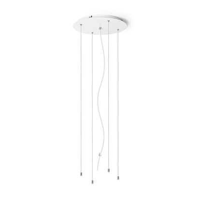RENDL surface mounted lamp MEZZO 80 suspension kit white  230V  R13335 2