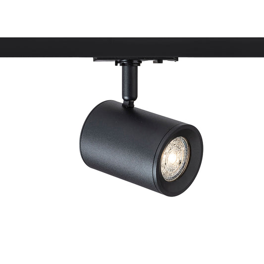 RENDL 1-circuit track system CADENZA for 1-circuit tracks black 230V LED GU10 10W R13347 1