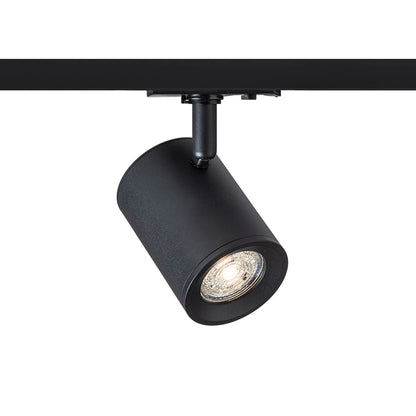 RENDL 1-circuit track system CADENZA for 1-circuit tracks black 230V LED GU10 10W R13347 2