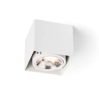RENDL surface mounted lamp JAMES I DIMM ceiling matt white 230V LED 15W 24° 3000K R13361 1