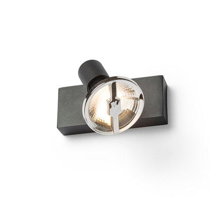 RENDL spotlight TRICA I wall black 230V GU10 25W R13372 5