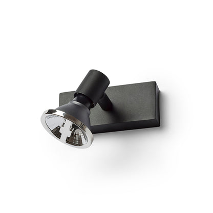 RENDL spotlight TRICA I wall black 230V GU10 25W R13372 8
