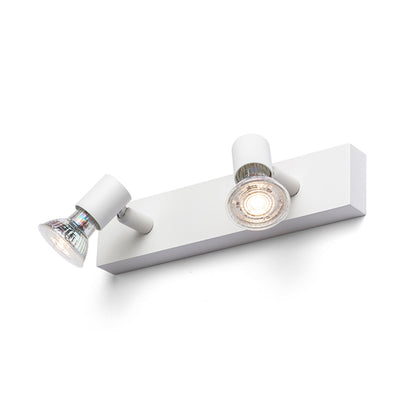 RENDL spotlight TRICA II wall white  230V GU10 2x25W R13373 1