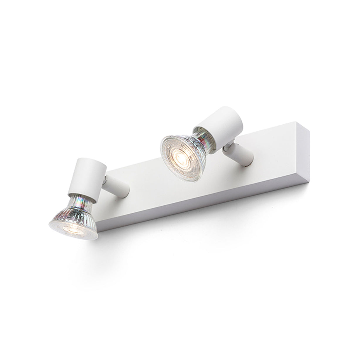 RENDL spotlight TRICA II wall white  230V GU10 2x25W R13373 2