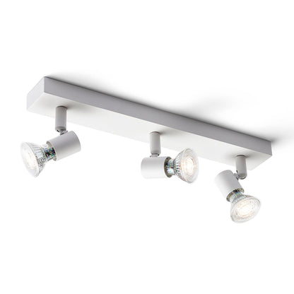 RENDL spotlight TRICA III wall white  230V GU10 3x25W R13375 2
