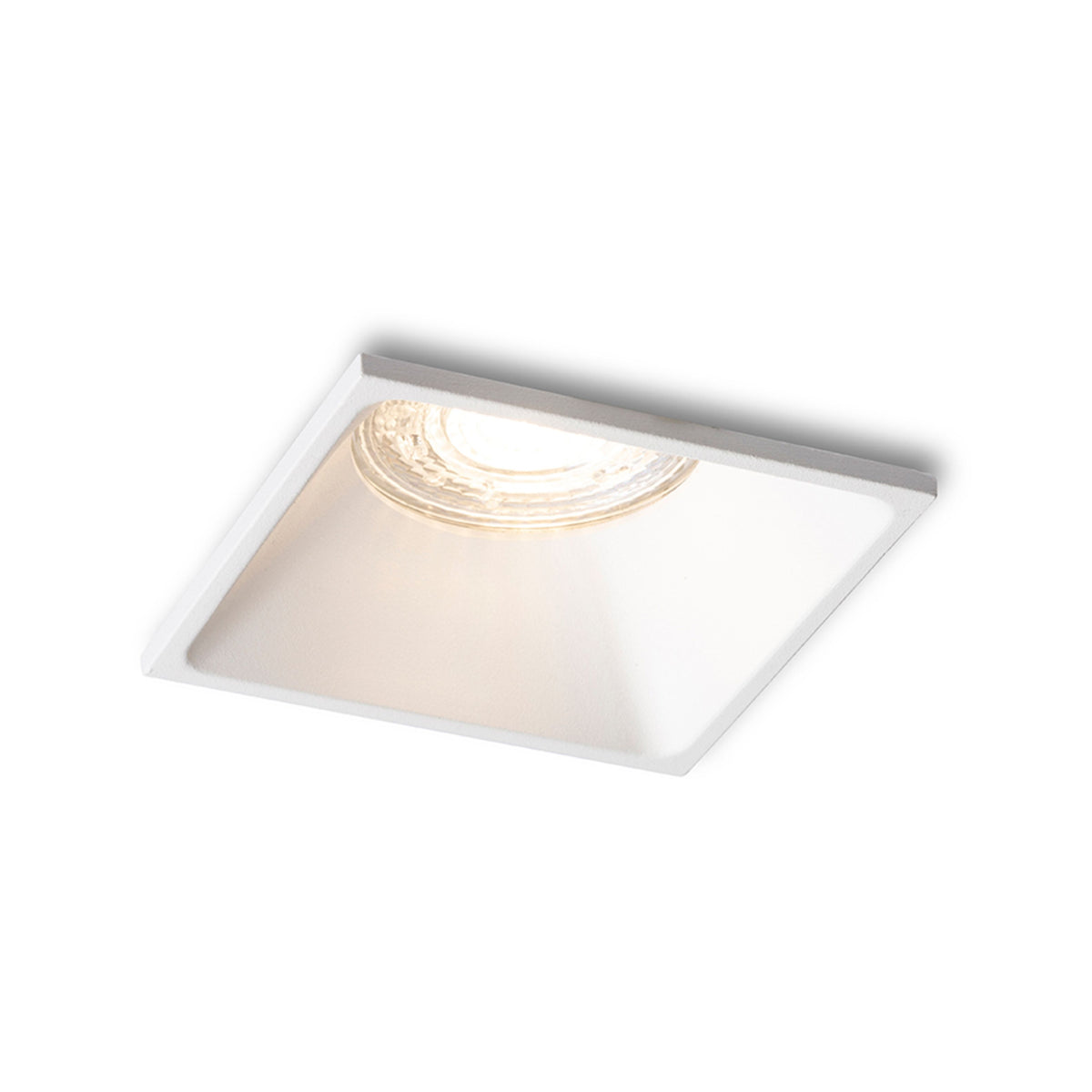 RENDL recessed light ZURI SQ recessed white 230V GU10 35W R13390 1