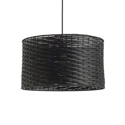 RENDL pendant lamp FIATLUX 41/24 pendant black bamboo 230V LED E27 15W R13398 9