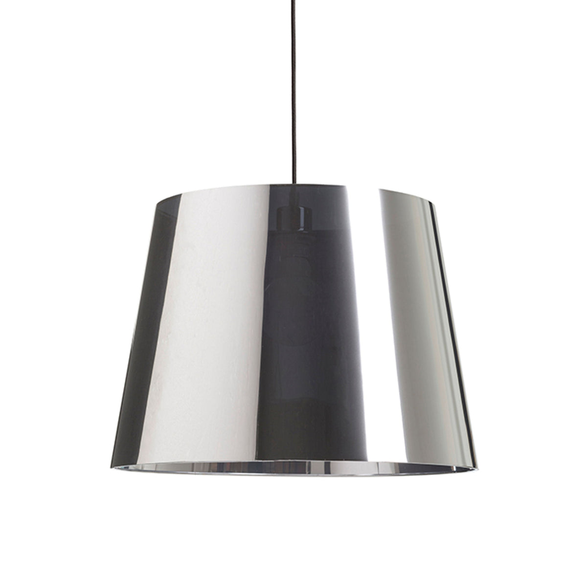 RENDL shades, shade bases, pendent sets ILLUSION 45/33 shade  chrome foil  max. 20W R13417 1