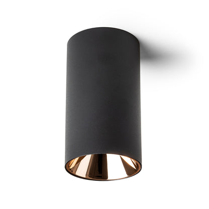 RENDL surface mounted lamp CANTO ceiling light without inner shade black  230V LED GU10 8W R13472 1